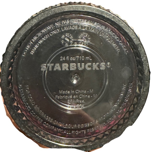 NWOT Starbucks Black Studded Tumbler 2020 Iridescent Fall HALLOWEEN Gunmetal - Picture 9 of 9